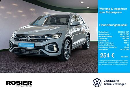 VW T-Roc Volkswagen 1.0 TSI R-line ACC LED SPURH. SHZ KLIMA BT