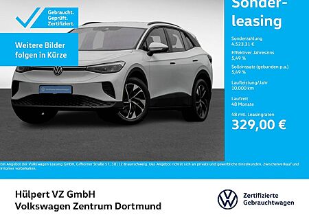 VW ID.4 Volkswagen PRO WÄRMEPUMPE ACC LM19 NAVI CARPLAY SITZHZ