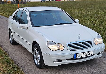 Mercedes-Benz C 220 CDI ELEGANCE Auto. TÜV Neu Weiß Sehr Gep!!