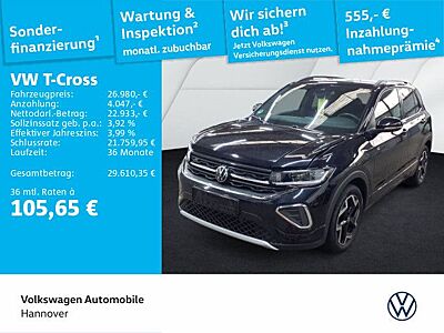 Volkswagen T-Cross 1.5 TSI DSG R-Line Navi AHK LED-Matrix K