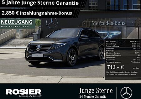Mercedes-Benz EQC 400 4M AMG Sport Distr. LED HUD Navi SHD Kam