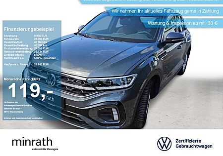 VW T-Roc Volkswagen 1.5 TSI R-Line DSG BLACK+MATRIX+APP+DAB