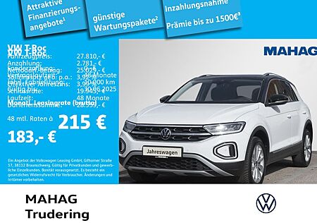 VW T-Roc Volkswagen 1.5 TSI STYLE Navi LED+ AHK DSG