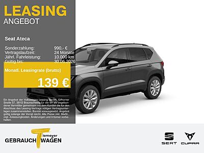 Seat Ateca 1.0 TSI STYLE SIDE-ASSIST 360° NAVI+ PARKL