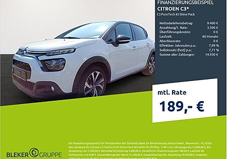 Citroën C3 PureTech 83 Shine Pack