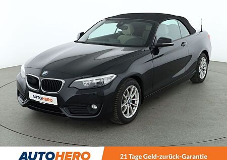 BMW 220i Advantage Aut.*NAVI*TEMPO*CAM*SHZ*ALU*