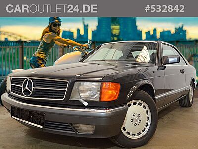 Mercedes-Benz 560 SEC *dt.Fzg/Classic-Data 2+/Scheckheft*