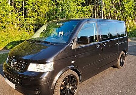 VW T5 Multivan Volkswagen 2.5 TDI Autom./Leder/AHK/7 Sitz/Voll