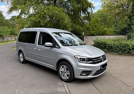 VW Caddy Volkswagen Maxi 2.0 TDI Highline Rollstuhlrampe 7-Sit