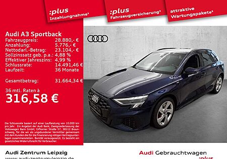 Audi A3 Sportback 45 TFSIe S line *LED*AHK*Business*