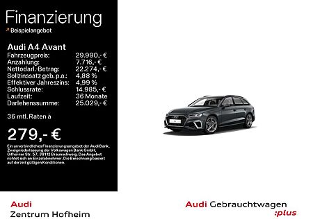 Audi A4 Avant S line 40 TDI S tro*LED*Navi*AHK*PDC+*P