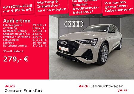 Audi e-tron 50 quattro S line MatrixLED Luft AHK Pano