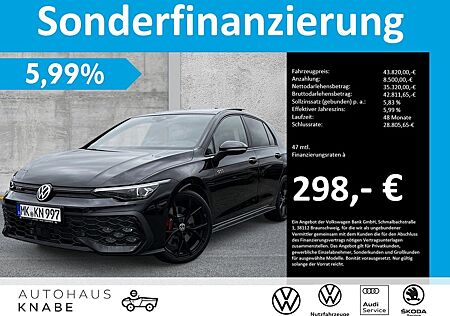 VW Golf Volkswagen VIII 2.0 TSI DSG GTI PANO HuD BLACK 19"