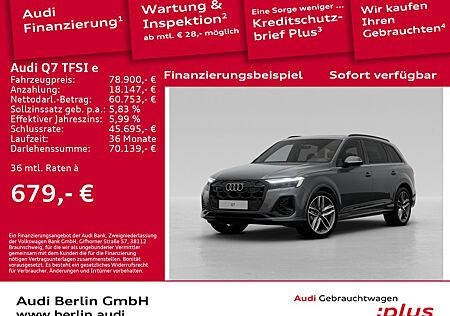 Audi Q7 TFSI e S line 55 e quattro tiptronic