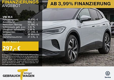VW ID.4 Volkswagen PRO PERFORMANCE IQ.LIGHT LM20 AHK WÄRMEPUMP
