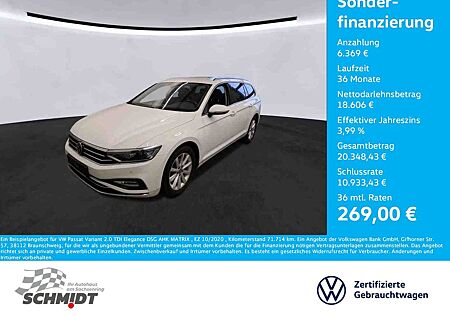 VW Passat Variant Volkswagen 2.0 TDI Elegance DSG AHK MATRIX