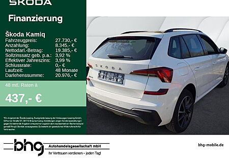 Skoda Kamiq 1.5 TSI DSG Selection PanoDach LED WinterP
