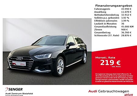 Audi A4 Avant Advanced 40 TDI S tronic MMI LED Pano