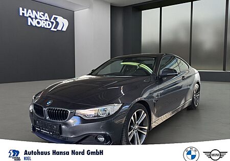 BMW 420d Coupé SPORTLINE LED NAVI LEDER PDC SHZ 18"