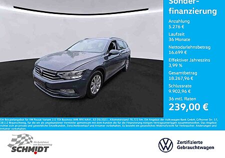 VW Passat Variant Volkswagen 2.0 TDI Business AHK RFK NAVI