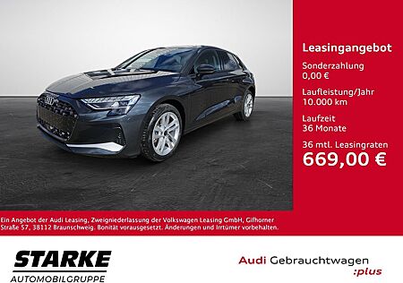 Audi A3 Sportback 40 TFSI e S tronic advanced AHK Bus