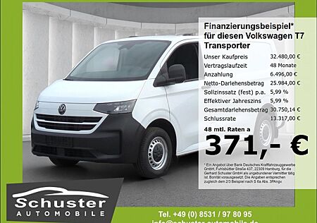 VW T7 Volkswagen Transporter Kasten KR TDI*LED Tempo PDC Klima