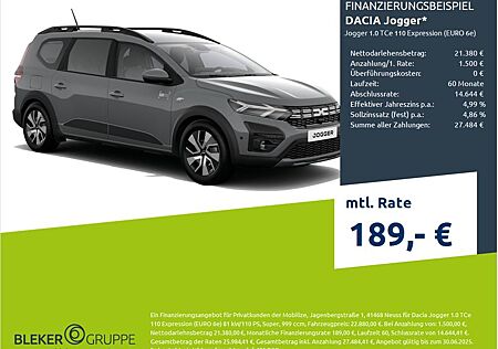 Dacia Jogger 1.0 TCe 110 Expression (EURO 6e)
