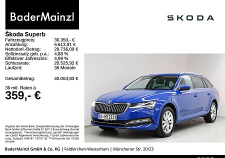 Skoda Superb gebraucht kaufen Skoda Superb Combi 2.0 TDI 4x4 DSG Kamera ACC Matrix