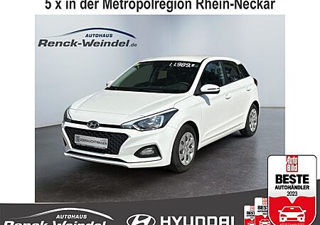 Hyundai i20 Select 1.2 Fahrerprofil Alarm Berganfahrass.