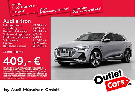 Audi e-tron 50 qu. S line Pano Matrix Assistenz-Paket