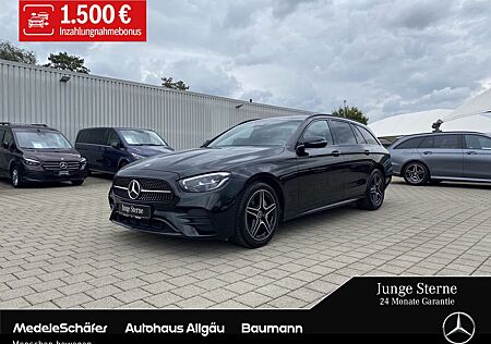 Mercedes-Benz E 300 T d 4M AMG Night SHD AHK LED ESCHEschwarz