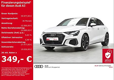 Audi A3 Sportback 40 TFSI QUATTRO S-LINE ACC LEDER DA