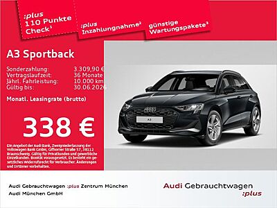 Audi A3 Sportback 35 TDI S tronic advanced Virtual+/A