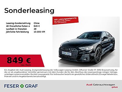 Audi A8 50TDI 2x S line/HD-Matrix/HuD/Leder/Pano/Kame