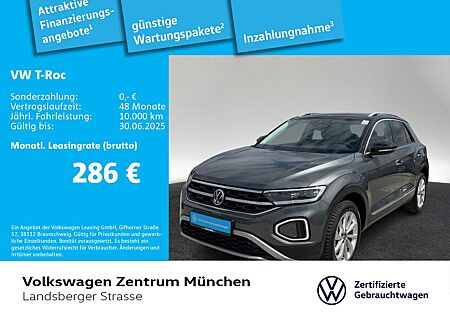VW T-Roc Volkswagen 1.5 TSI STYLE AHK ACC LED+ Navi DSG