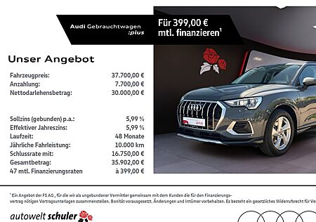 Audi Q3 45 2.0 TFSI quattro advanced LED Navi ASI