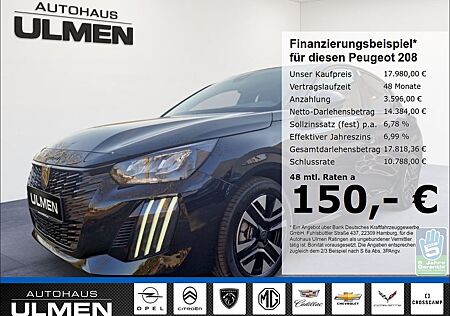 Peugeot 208 Allure LED Klimaautom Fahrerprofil DAB Spurh