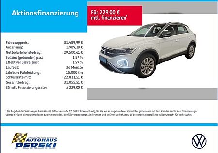 VW T-Roc Volkswagen 1.5 TSI Style DSG KLIMA, NAVI, STANDHEIZU