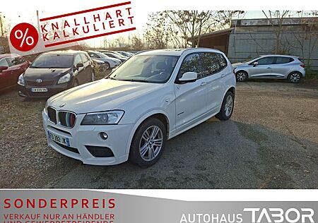 BMW X3 xDrive 20d M-Paket AHK Nav Leder Pano BiXen