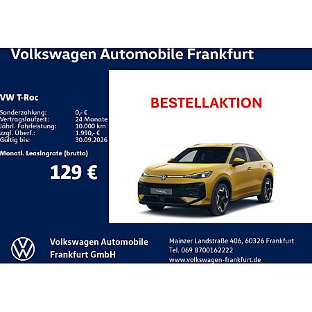 VW T-Roc leasen