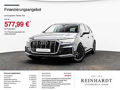 Audi Q7 50TDi Q S LINE MATRIX/ACC/HuD/PANO/360°/AHK