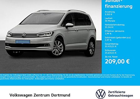 VW Touran Volkswagen 2.0 HIGHLINE 7SITZE AHK CAM ACC LM17 NAVI
