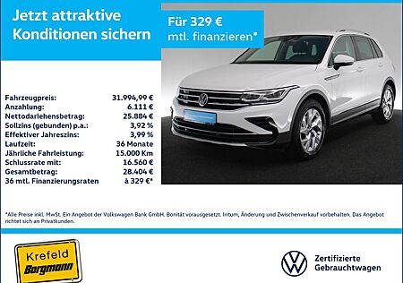 VW Tiguan Volkswagen 2.0 TDI Elegance MATRIX-LED ACC NAVI SHZ