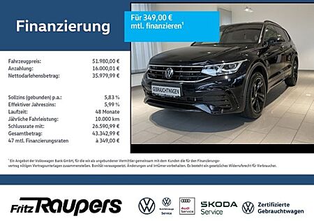 VW Tiguan Allspace Volkswagen 2.0 TDI DSG 4Motion R-line +AHK+