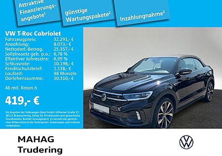 VW T-Roc Volkswagen Cabriolet 1.5 TSI R-Line BlackStyle Leder