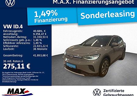 VW ID.4 Volkswagen PRO IQ.LIGHT+NAVI+PDC+ALU 19"+KAMERA+eHECK+