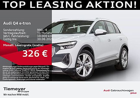 Audi Q4 e-tron 40 S LINE LM20 KAMERA eSITZE NAVI+