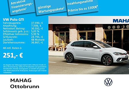 VW Polo Volkswagen GTI 2.0 TSI IQ.Light IQ.Drive Navi Pano Rea