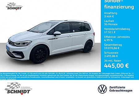 VW Touran Volkswagen 1.6 TDI Join R Line LED eSD FSH DAB