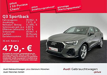Audi Q3 Sportback 45 TFSI qu. S tronic AHK/Virtual/Le